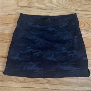 Camo Black Skirt